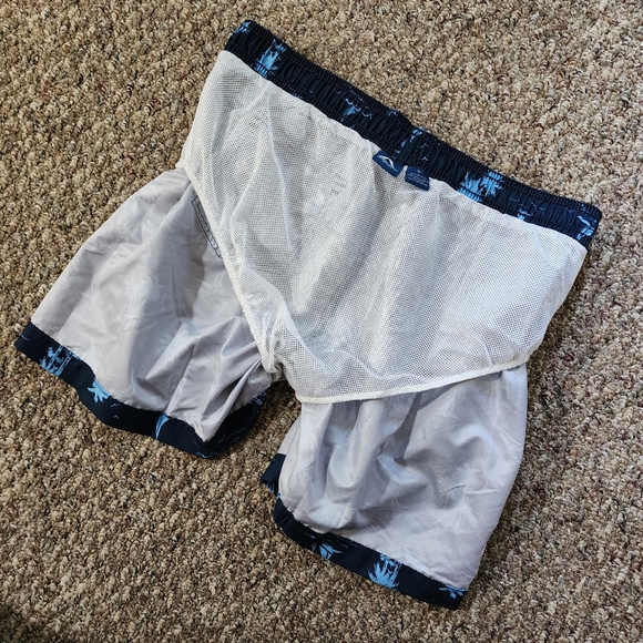 Kanu Surf Men's Harbor Swim Trunks XL Navy Polyester Lightweight Quick Dry Beach - Picture 3 of 12